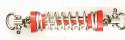 TWIST                                             Double Cardan mooring spring - E.V.A. Bumper